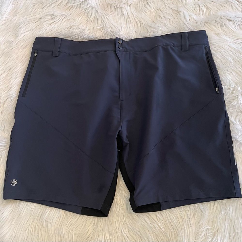 Aero Tech Designs Bicycle Shorts Men’s Size 5X Dark Blue Adjustable Waist